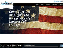 Tablet Screenshot of golfwillowbrooknow.com